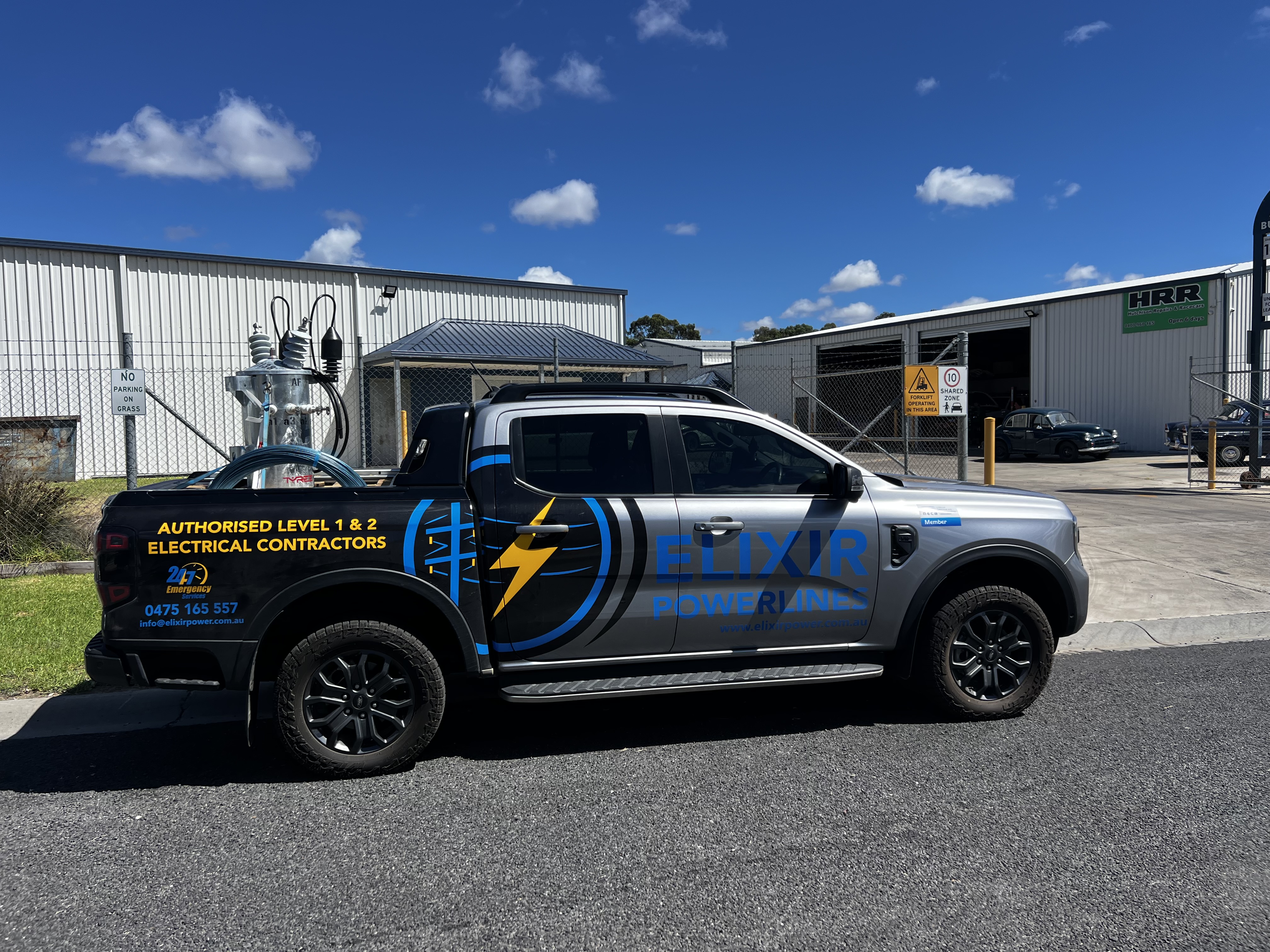 Elixir Powerlines Level 2 electrician NSW